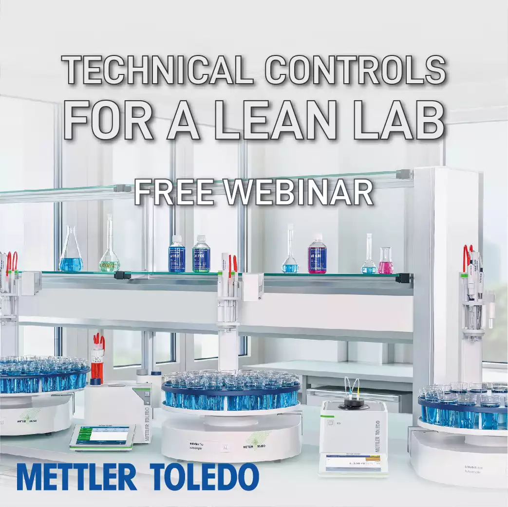 Technical Controls for a Lean Lab by METTLER TOLEDO Webinar
